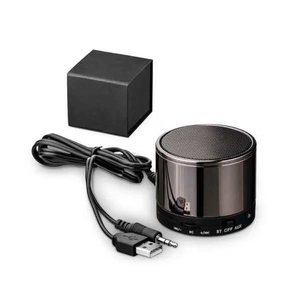 40036-Caixa de som Bluetooth com microfone
