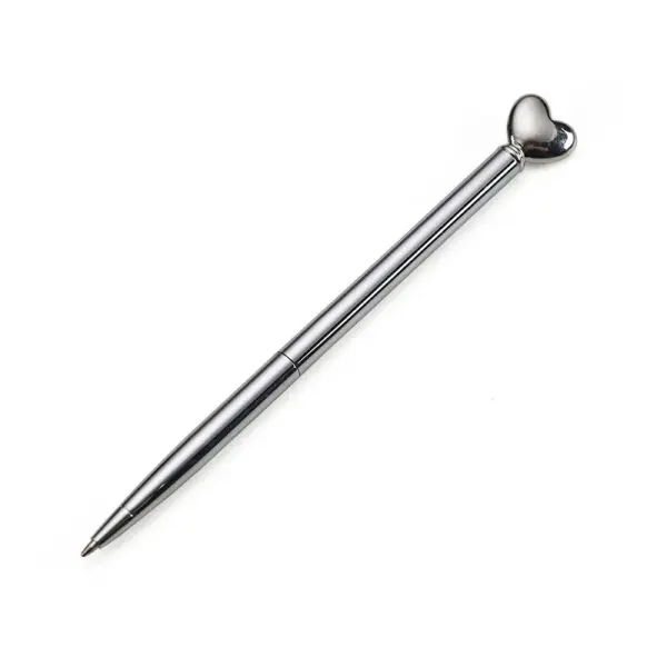 11175-Caneta Metal Coração - Image 3