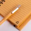 21106-Caderno de anotações capa de bambu 18x13,5cm - Imagem 3