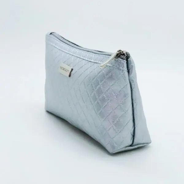 BC91106-Nécessaire matelasse prata 26x21 - Imagem 2