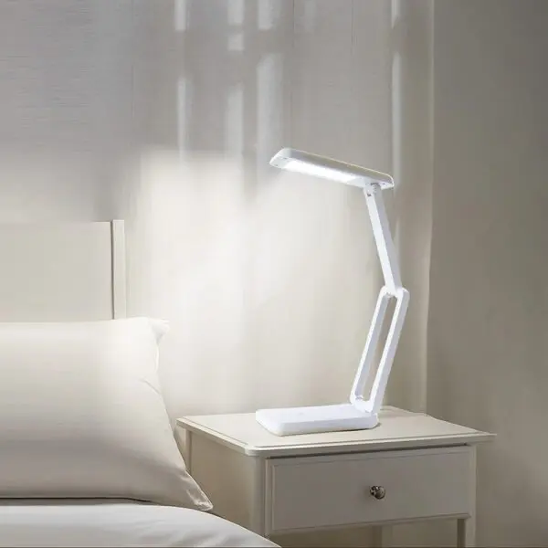 56020-Luminária Retrátil Recarregável 14 Leds