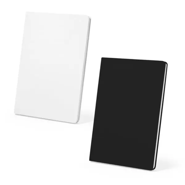 20236-Caderno A5 resistente à água em papel pedra com folhas pautadas