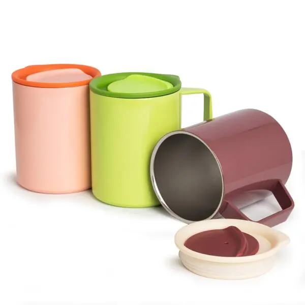 71636-Caneca Inox Parede Dupla 270ml