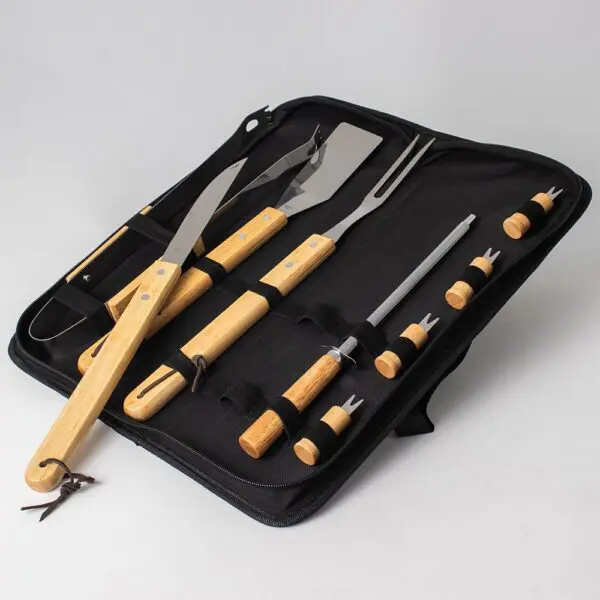80155- Kit Churrasco 9 Peças