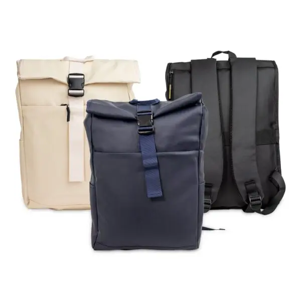 90338-Mochila PU Impermeável 23 Litros