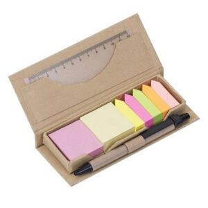 2017-Bloco de Anotação com Post-it e Caneta