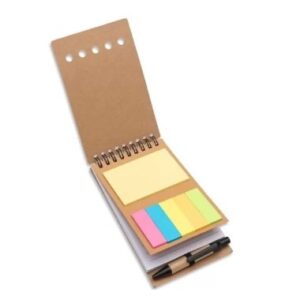 20084-Bloco de Anotações com Caneta e Autoadesivo