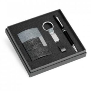 2205-Kit de porta cartões, chaveiro e esferográfica