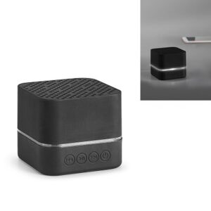 40031-Caixa de Som em abs, acabamento emborrachado