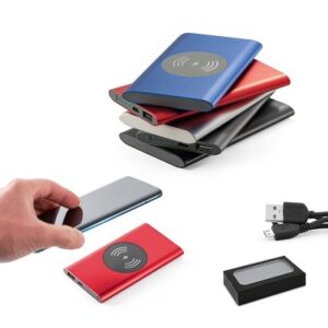 46044-Bateria Portátil e carregador Wireless 4000 mAh