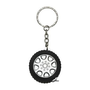 50011-Chaveiro Trena 1 Metro Brilhante