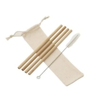 89106-Kit Canudos Eco de Bambu (4 pçs)