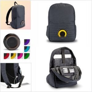 90096-Mochila para notebook com Caixa de som  Speaker 3W e Led