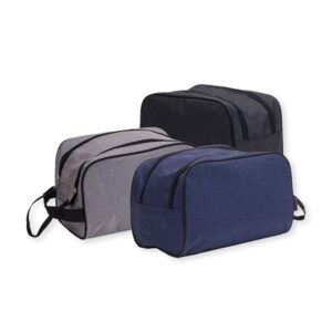 91059-Necessaire Poliéster com Zíper Duplo