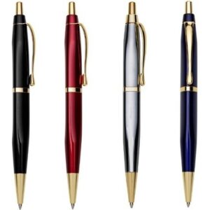 1163-Caneta de Metal Triangular