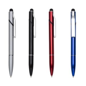 13024-Caneta metal touch porta celular