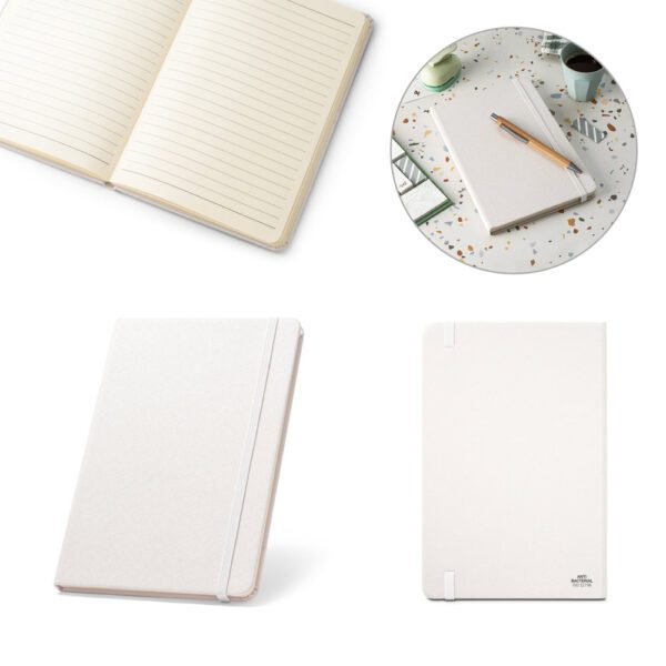 21139-Caderno A5 em PET reciclado com tratamento antibacteriano