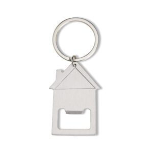 62063-Chaveiro abridor metálico formato casa