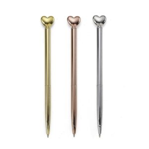 11175-Caneta Metal Coração