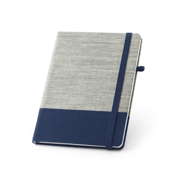 21060-Caderno capa Dura em Palha e Algodão 15x21 - Imagem 3