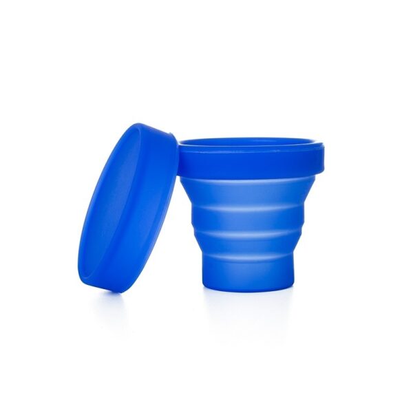 71197-Copo Retrátil de Silicone 150ml Livre de bpa - Imagem 2