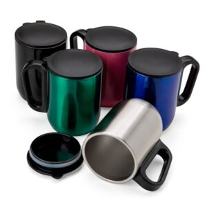71258-Caneca Inox Parede Dupla 250ml