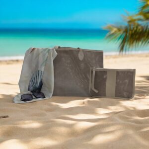 BC95169-Kit Sacola e Necessaire em juta