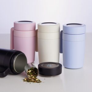 71262-Caneca Térmica Inox 500ml com Display LED