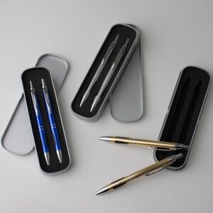 16083-Conjunto Caneta e Lapiseira Metal