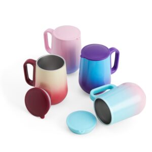 71436-Caneca Bicolor Parede Dupla 250ml
