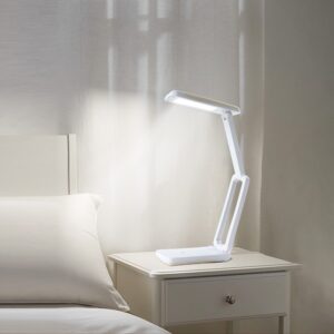 56020-Luminária Retrátil Recarregável 14 Leds