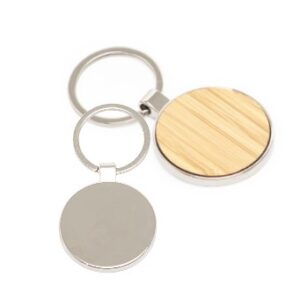 62103-Chaveiro Metal Bambu