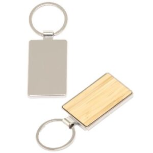 62104-Chaveiro Metal Bambu