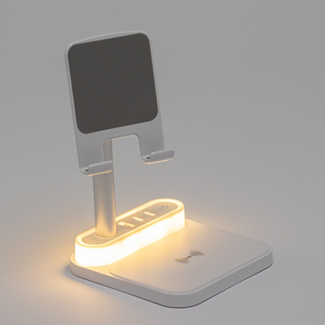 46097 - Base de Carregamento com Suporte Celular e Luminária - Imagem 2