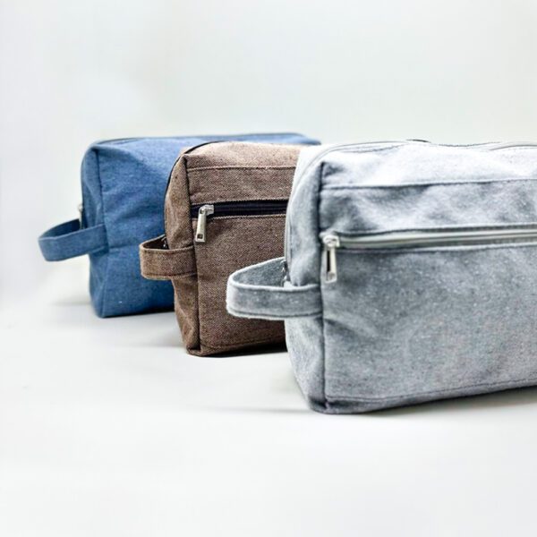 BC91155-Necessaire 25x18x10cm em Lona Tupi