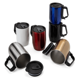 71253-Caneca Inox Parede Dupla 350 ml