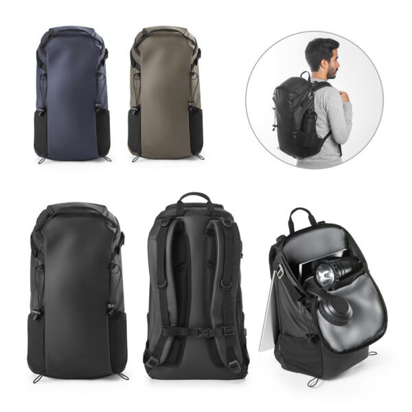 90295-Mochila com revestimento à prova d'gua