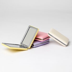 31029-Espelho Duplo Retangular Revestido em PU