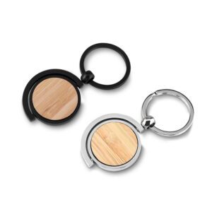 62080-Chaveiro Metal Bambu