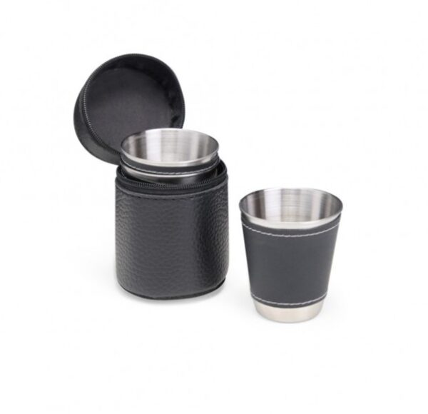 71677-Kit Copo Inox 50ml 4 Peças