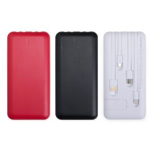 46115-Power Bank 10.000mAh com Lanterna e Multissaídas