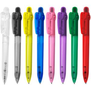 10247-Caneta Plástica Translúcida