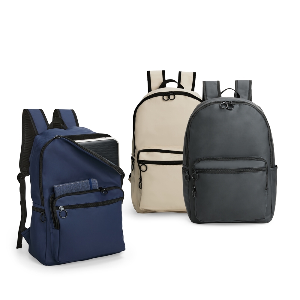 90365-Mochila Couro Sintético 22 Litros