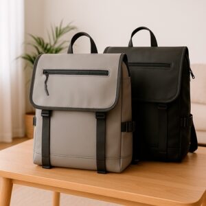 90372-Mochila Couro Sintético 18 Litros