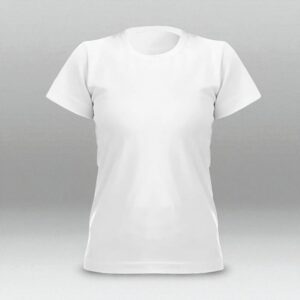 54734-Camiseta Baby Look Gola C S/ Cobre