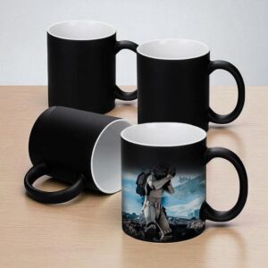 71761-Caneca Cerâmica Mágica Fosca 325ml