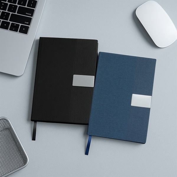 20301-Caderneta Couro Sintético