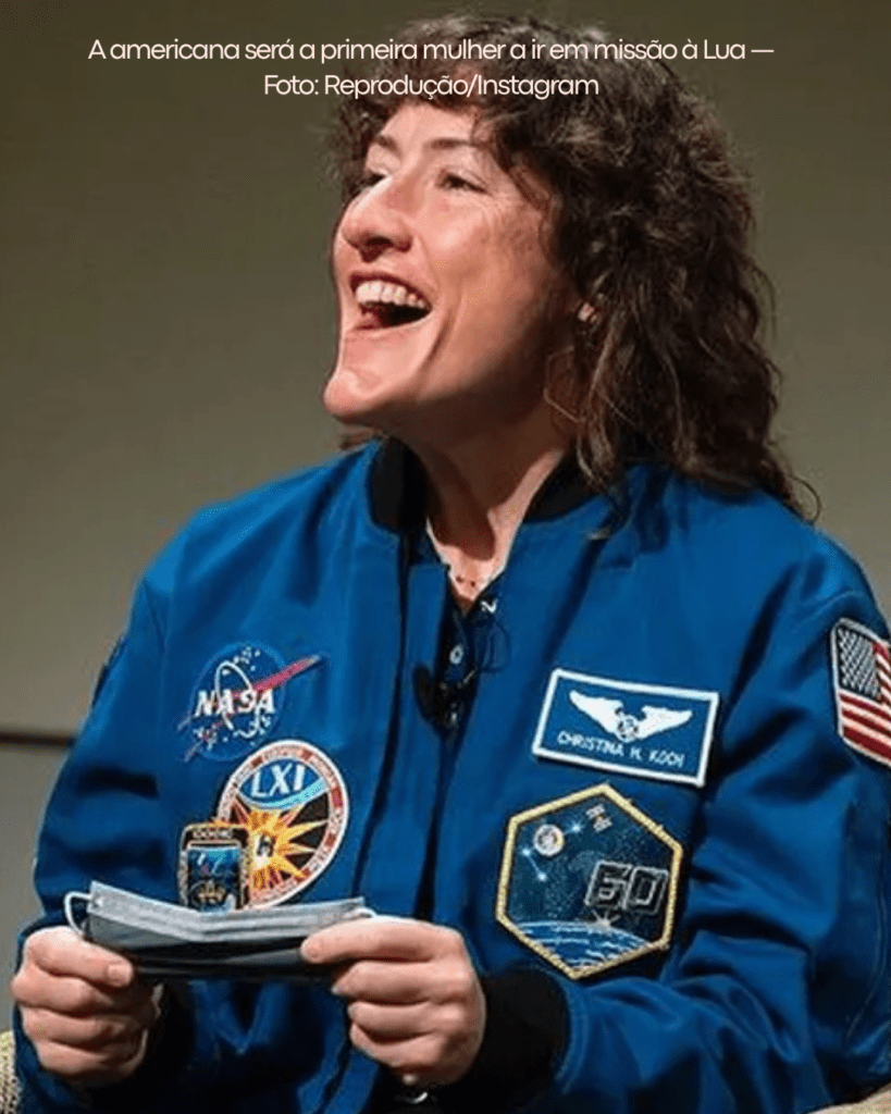 Março mês das Mulheres: Christina Koch e a força feminina que inspira marcas e conquista o espaço