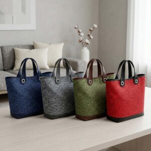 BC95245-Bolsa Feminina Nylon Mescla Cannes