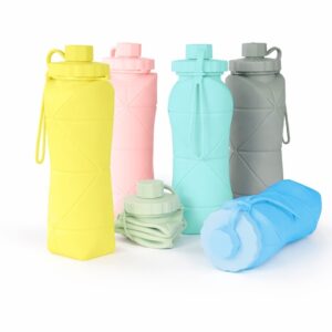 70723-Garrafa Dobrável Silicone 600ml